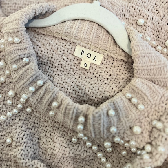 POL Taupe Pearl Sweater - Small - NWOT - Picture 3 of 5
